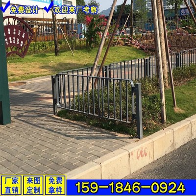 汕尾城市道路兩側(cè)護(hù)欄 京式港式圍欄 人行道欄桿價(jià)格